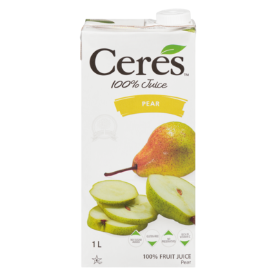 Ceres Kosher Pear Juice 1 l, $0.50/100ml