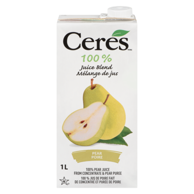 Ceres Kosher Pear Juice 1 l, $0.50/100ml