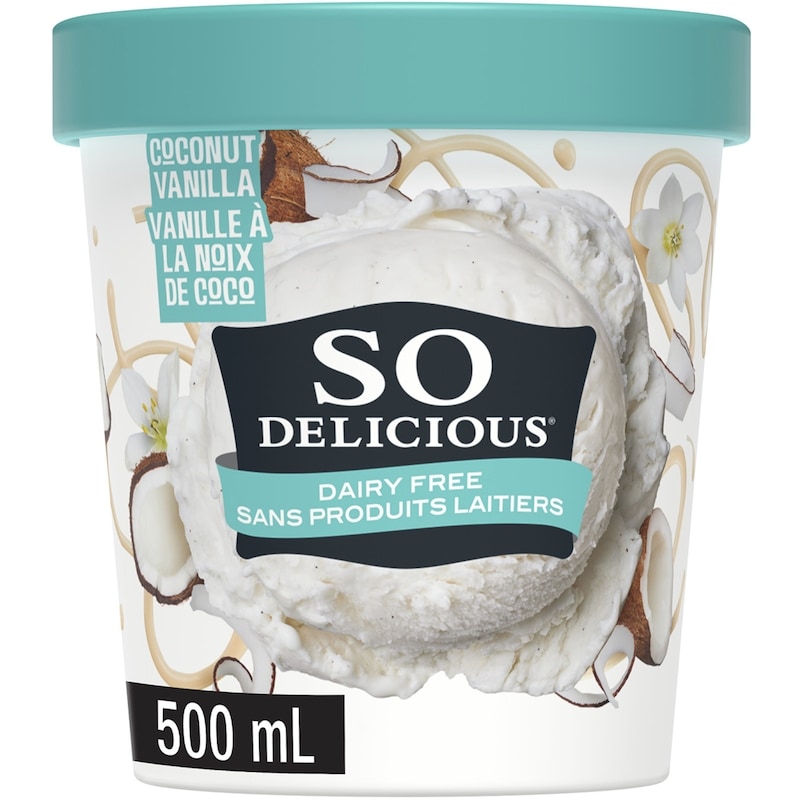 Dairy Free Coconut-Based Frozen Dessert, Vanilla Bean