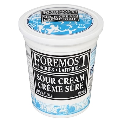 Foremost Crème sure 14 % M.G. 750 ml, 0,73 $/100ml