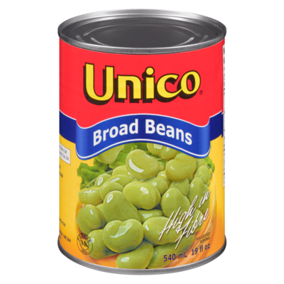 Unico Broad Beans 540 ml, $0.61/100ml