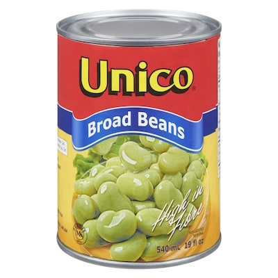 Unico Broad Beans 540 ml, $0.61/100ml