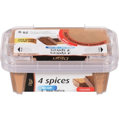 Dion Four Spices 28 g, $12.50/100g