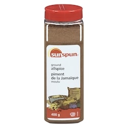 Sunspun Ground Allspice 400 g, $2.07/100g