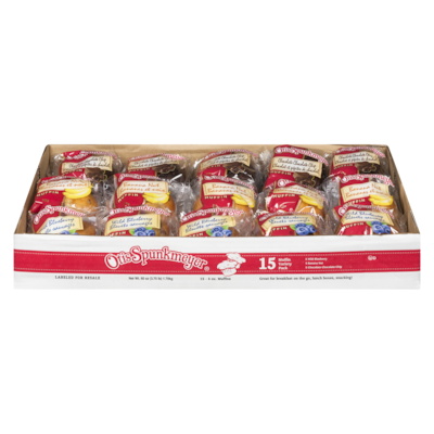 Otis Spunkmeyer Muffins 7.6 kg, $0.28/100g