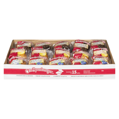 Otis Spunkmeyer Muffins 7.6 kg, 0,28 $/100g