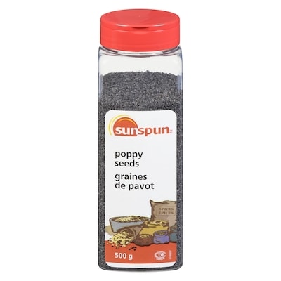 Sunspun Poppy Seeds 500 g, $2.98/100g