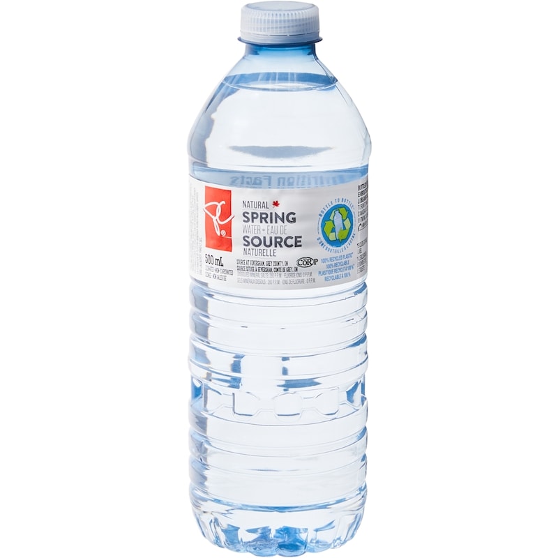 Natural Spring Water 12 Bottles