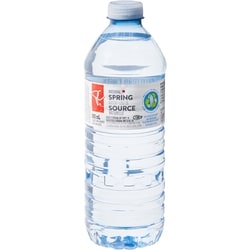 President's Choice Natural Spring Water 500 ml, $0.20/100ml