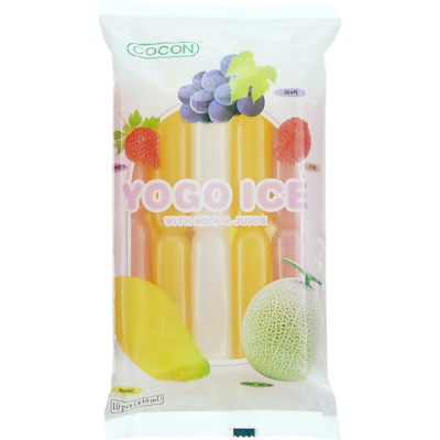 Cocon Yogo Ice saveurs variées 450 ml, 0,44 $/100ml