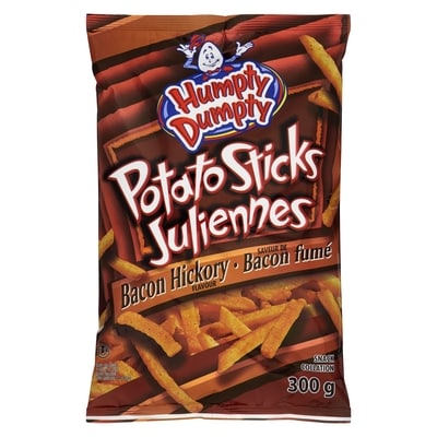 Humpty Dumpty Potato Snack Sticks, Bacon Hickory Flavour 300 g, $1.66/100g