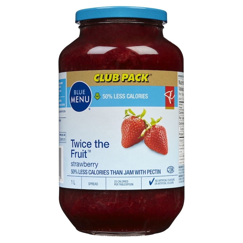 Twice the Fruit™ Strawberry Jam Club Size