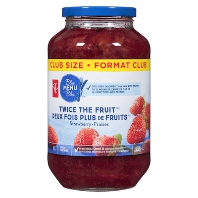 Tartinade Deux fois plus de fruitsMD aux fraises, format club