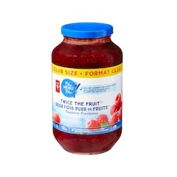 PC Menu Bleu Tartinade Deux fois plus de fruitsMD aux framboises Menu bleu, format club 1 l, 1,50 $/100ml
