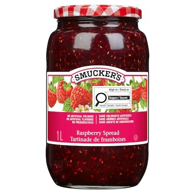 Pure confiture de framboises