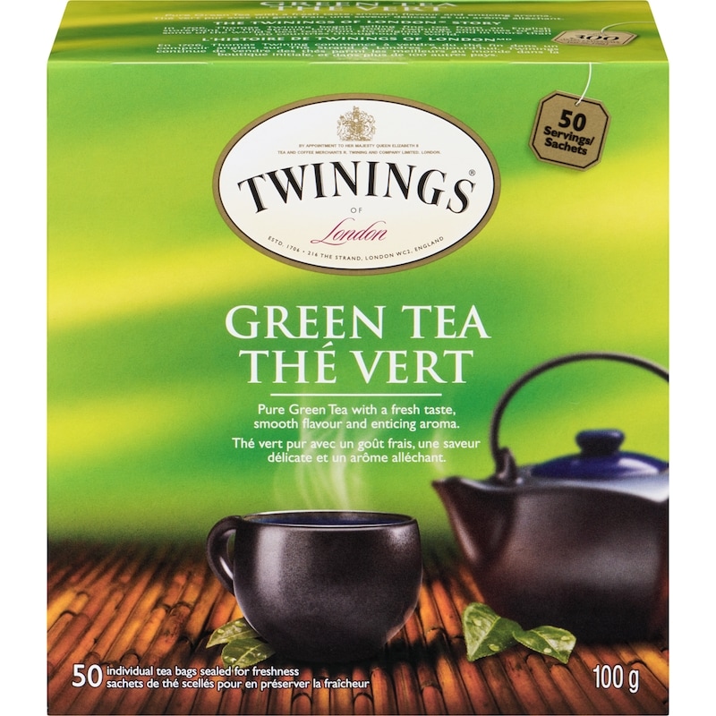 Tea＊ Twinings Green Tea - 50 ea | Zehrs
