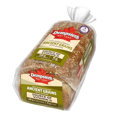 Pain à 100 % de grains entiers anciens avec quinoa