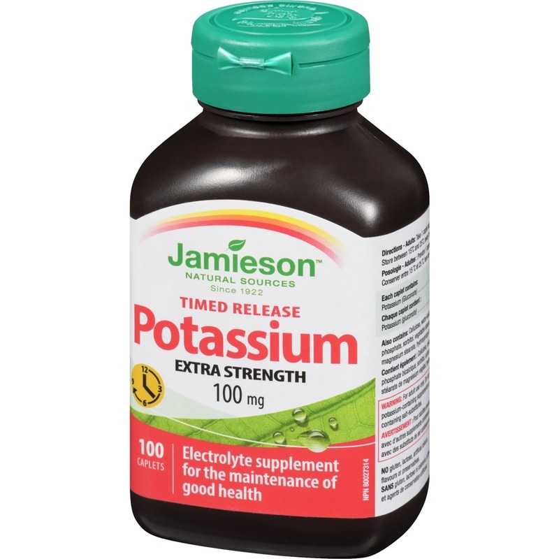 Potassium 100 mg Timed Release
