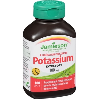 Potassium 100 mg À Libération Prolongée