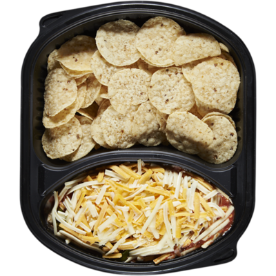 null Nachos with Dip 1.25 kg, $1.60/100g