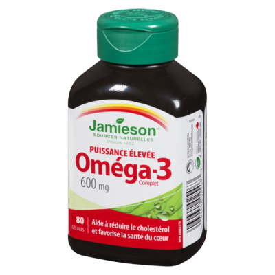 Oméga-3 Complet Puissance élevée 600 mg