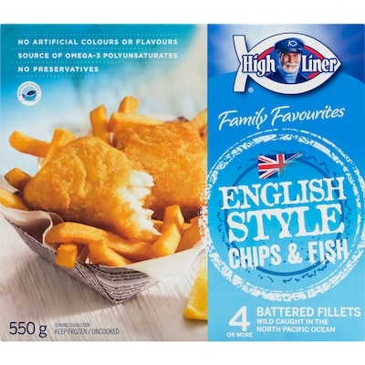 Chips & Fish English Style