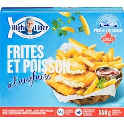 High Liner Frites et poisson à l’anglaise 550 g, 1,45 $/100g