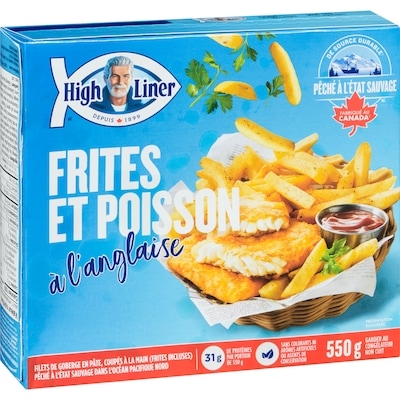 Frites et poisson à l’anglaise