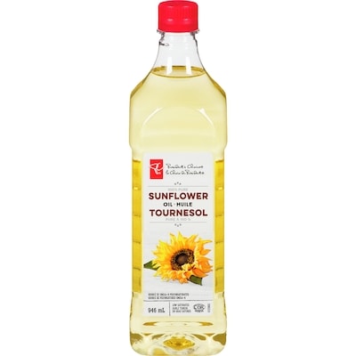 le Choix du Président Huile de tournesol pure à 100 % 946 ml, 1,06 $/100ml