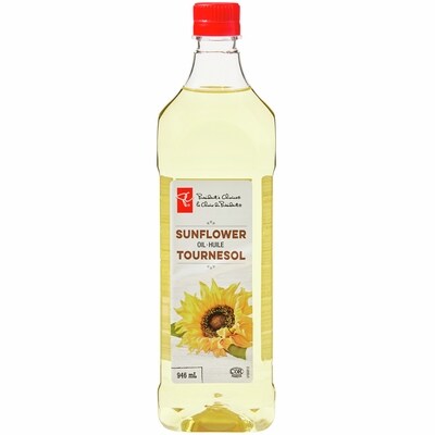 le Choix du Président Huile de tournesol pure à 100 % 946 ml, 1,06 $/100ml