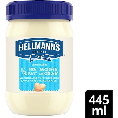 Hellmann's Mayonnaise Type Dressing For Sandwiches, Salads, & Burgers 445 ml, $1.46/100ml