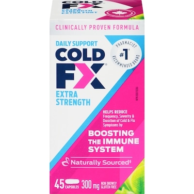 Cold FX Cold Remedy, Extra Strength 45 ea, $0.62/1ea