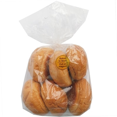 null Kaiser Rolls Large 6 Pack 6x350.0 g, $0.95/100g