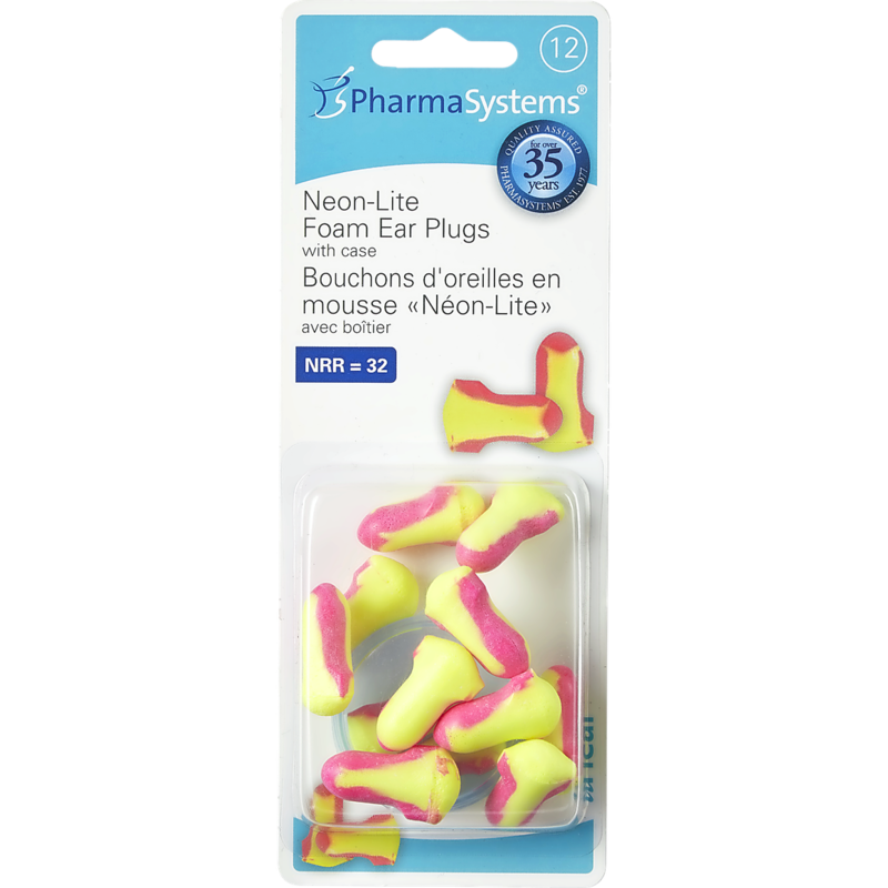 uHear Neon-Lite Foam Ear Plugs