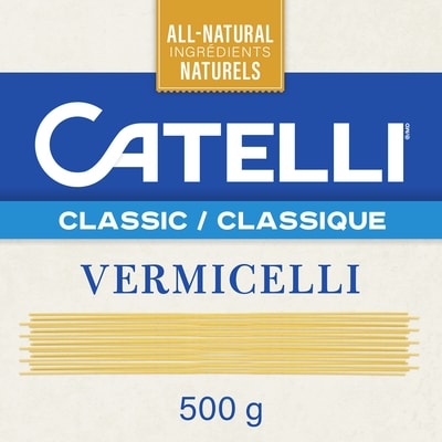 Catelli Pâtes Classiques, Vermicelli 500 g, 0,25 $/100g