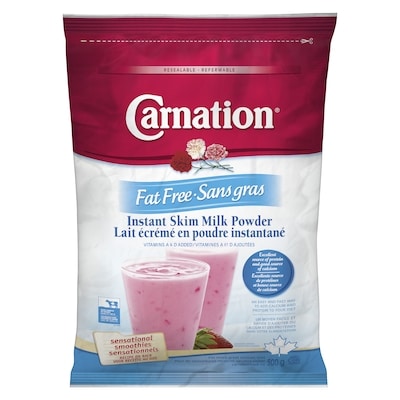 Carnation lait écrémé en poudre instantané sans gras 500 g, 2,60 $/100g