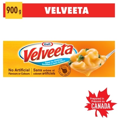 Kraft Processed Cheese Loaf 900 g, $1.44/100g