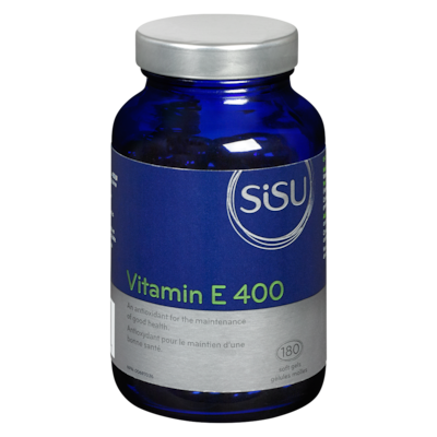 Sisu Vitamin E 400 IU Soft Gels 180 ea, $0.14/1ea