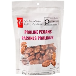 President's Choice Praline Pecans 275 g, $3.27/100g