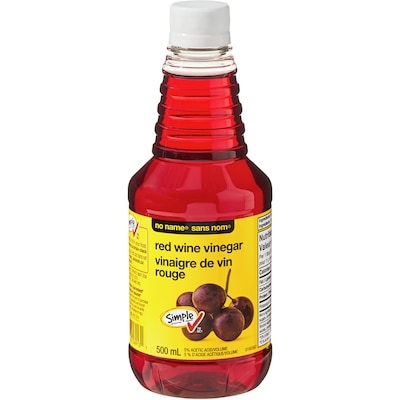 Sans Nom Vinaigre de vin rouge 500 ml, 0,60 $/100ml