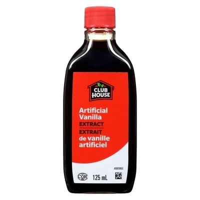 Club House Artificial Vanilla Extract 125 ml, $3.59/100ml