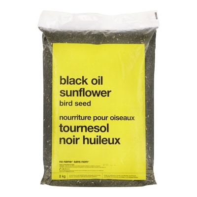No Name Black Oil Sunflower Bird Seed 8 kg, $0.23/100g