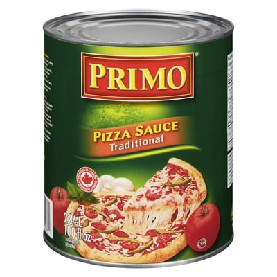 Primo Traditional Pizza Sauce 2.84 l, $0.33/100ml