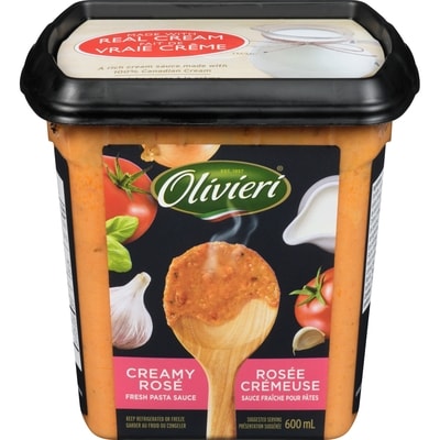 Olivieri Pasta Sauce, Creamy Rose‚  600 ml, $1.75/100ml