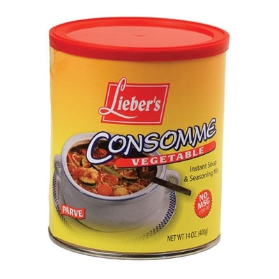 Lieber’s Mélange pour soupe aux légumes sans glutamate monosodique 400 g, 2,12 $/100g