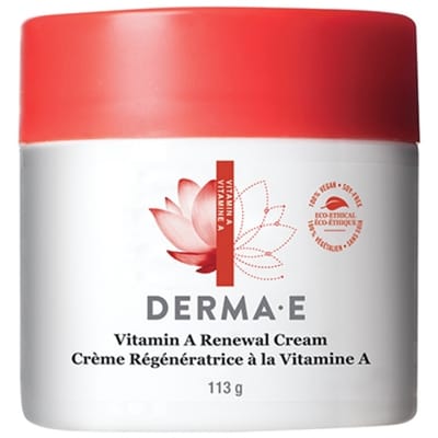 derma e Crème anti-rides à la vitamine A et au palmitate de rétinyle 113 g, 19,46 $/100g