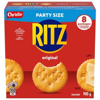 Christie Ritz Original Crackers, Party Size 900 g, $1.44/100g