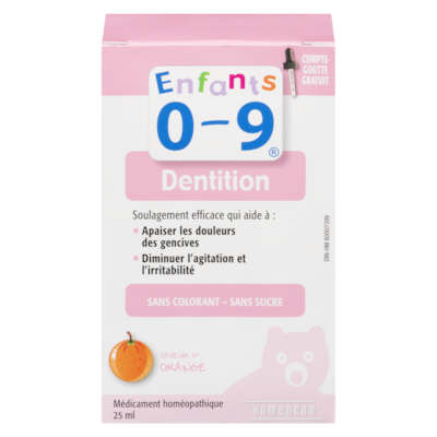 Homeocan Homéopathie dentition 25 ml, 43,96 $/100ml