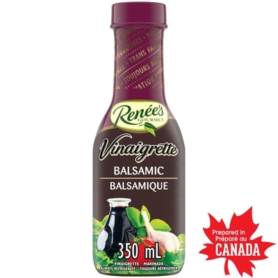 Renée’s Gourmet Vinaigrette balsamique, bouteille 350 ml, 1,86 $/100ml