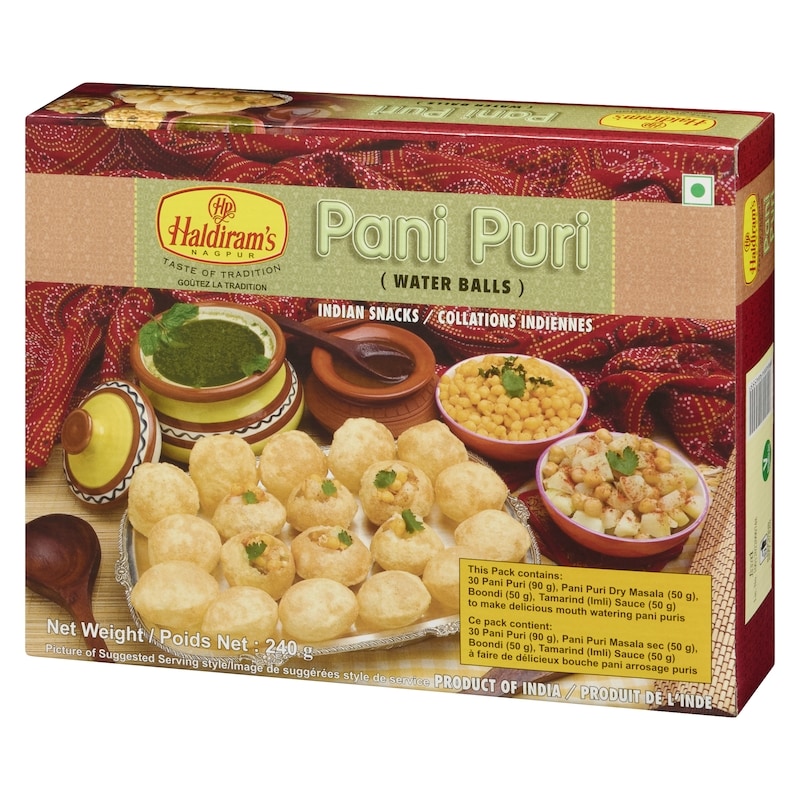 Indian Snacks Pani Puri Water Balls